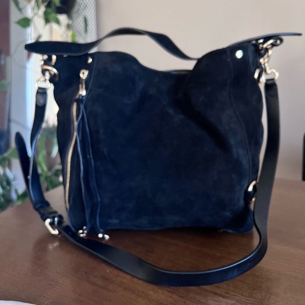 Rebecca Minkoff suede crossbody